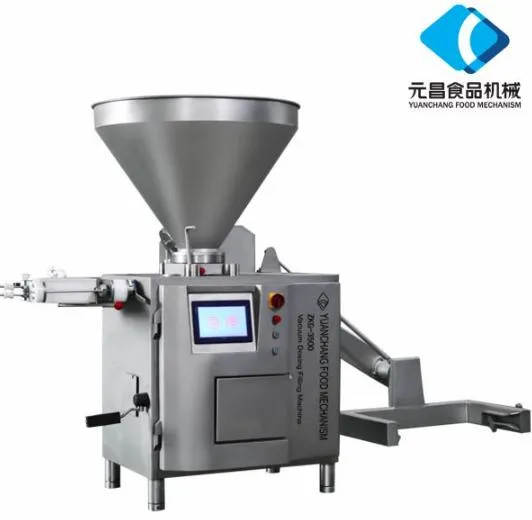 Vacuum Stuffer for Forcemeat and Patty Filling Versatility